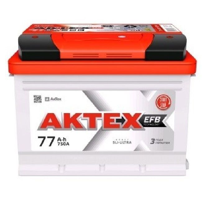 АкТех EFB АТEFB77ЗR 77А/ч-12V ст EN750 европейские обратная 278x175x190